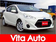 アクア S SDナビ フルセグTV リアカメラ スマートキー LEDヘッドライト 衝突軽減ブレーキ 前ドラレコ Bluetooth 純正15インチアルミ ETC 中古車画像