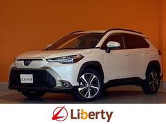 カローラクロス ハイブリッド Z トヨタセーフティセンス 純正ディスプレイ Bluetooth対応 パノラミックビューモニター ETC アダプティブクルーズコントロール パワーバックドア LEDヘッドライト スマートキー 純正アルミ 中古車画像