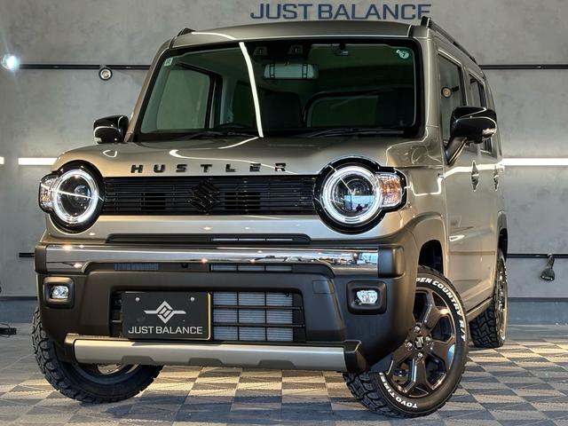 大人気ハスラータフワイルド入庫致しました！新品オープ ンカントリータイヤを装着！とにかく格好良いガンメタリックです♪