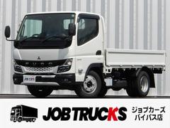 キャンター  平ボディ 標準 10尺 2t積 5MT バックモニター 左電動格納ミラー 坂道発進 ETC2.0 レーダーセンサー アクティブサイドガードアシスト 前方認識カメラ インジゲーターランプ スマートキー 中古車画像