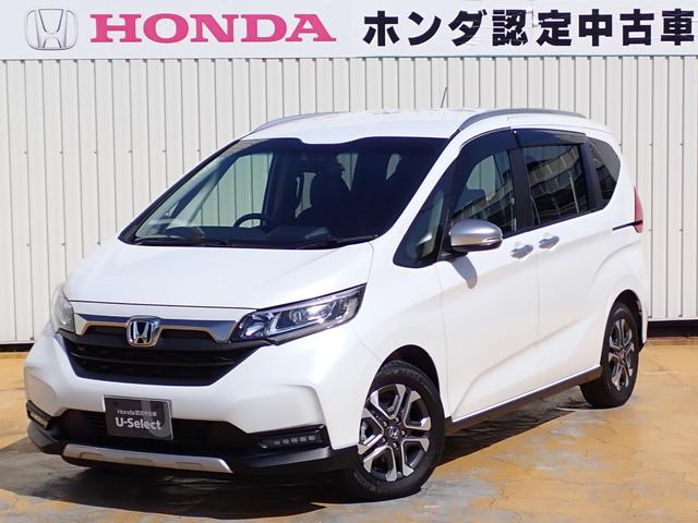 フリードハイブリッド(ホンダ) ハイブリッド・クロスター　純正ナビ　フルセグ　Ｒカメラ　ＥＴＣ　前ドラレコ　サイドカーテン　シートヒーター　左右パワースライドドア　純正フォグ　オートリトラミラー 中古車画像