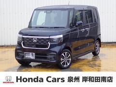 N-BOXカスタム ベースグレード 純正ナビ フルセグ Rカメラ ETC 前ドラレコ TVキット サイドカーテンエアバック ホンダセンシング ホンダコネクト シートヒーター 純正アルミホイール オートリトラミラー オートライト 中古車画像