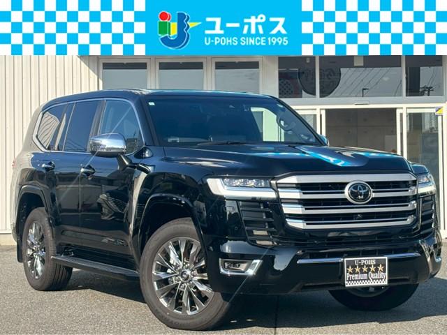 ランドクルーザー(トヨタ) ＺＸ　ワンオーナー　禁煙　黒革シート　クールＢＯＸ　サンルーフ　ＪＢＬ　クールボックス　全周囲モニター　１２．３インチＤＡ（ナビ＋ＴＶ）　　ベンチレーション　シートヒーター　黒革シート　ＢＳＭ　ＨＵＤ 中古車画像