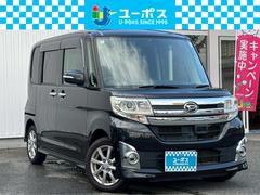 タント カスタムX SA 禁煙 8インチナビ フルセグ Rカメラ 左側Pスラ 衝突軽減 スマートキー シートカバー ETC 中古車画像