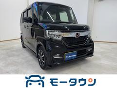 N-BOXカスタム G・Lホンダセンシング バックカメラ 純正/ETC/パワースライドドア/ ドアバイザー LEDオートライト/ ウィンカーミラー スマートキー/ ナビ対応 フルセグTV/CD/DVD/Bluetooth サンシェード 中古車画像