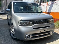 キューブ 15X 純正ナビ フルセグTV ETC バックカメラ 前方ドライブレコーダー スペアキー プッシュスタート 中古車画像