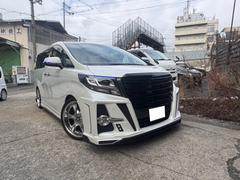 アルファード 2.5S エムズスピード製ZEUSエアロ&グリル&マフラー&20インチアルミホイール 車高調 ヴァレンティ製テールランプ&ハイマウント シーケンシャルウィンカー カロッツェリア10インチナビ シートカバー 中古車画像