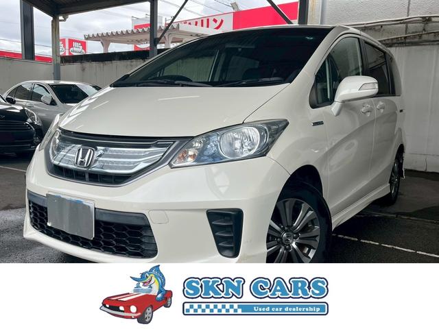 フリードハイブリッドが入庫しました！ 両側電動スライドドアがついてます！ナビ、バックモニター、ＥＴＣ！