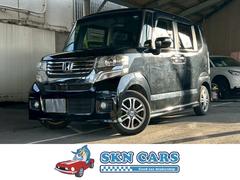 N-BOX+カスタム G・ターボパッケージ 1年保証付 ETC ナビ AM FM 両側パワースライドドア 中古車画像