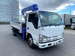 エルフトラック  2t タダノクレーン ラジコン 2t 平ボディ タダノ4段クレーン ZE264HR 2.63t吊 フックイン 荷台内寸:371 180/cm 最大積載量:2000kg 150馬力 全塗装済 中古車画像