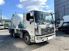 プロフィア ベースグレード ミキサー車 車検:8年4月 カヤバ製 8.7立米 電動ホッパーカバー 360馬力 アドブルー 全塗装済 ETC ベッド付 中古車画像