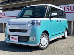 ムーヴキャンバス ストライプスG バックカメラ 両側電動スライドドア クリアランスソナー 衝突被害軽減システム オートライト LEDヘッドランプ スマートキー アイドリングストップ 電動格納ミラー シートヒーター ベンチシート CVT 中古車画像