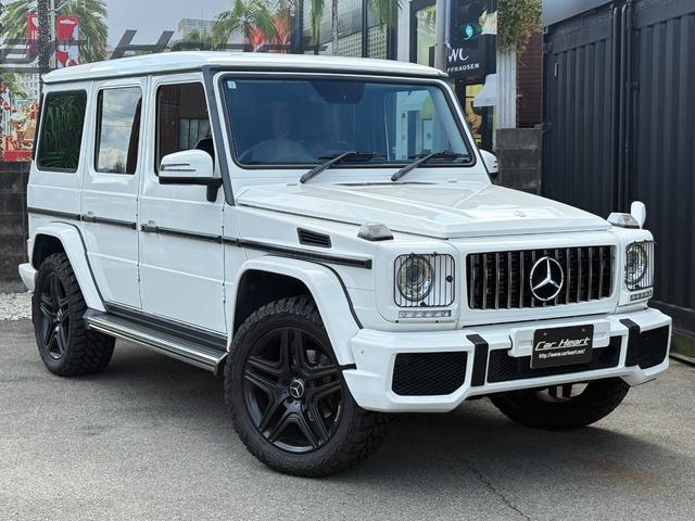 Ｇクラス(メルセデス・ベンツ) Ｇ３５０　ブルーテック　カロッツェリア製リアモニター　ラグジュアリーパッケージ　Ｇ６３仕様フロントバンパー　グリル　オーバーフェンダー　２０インチブラックホイール　ブラウンレザーシート　サンルーフ　ＥＴＣ 中古車画像