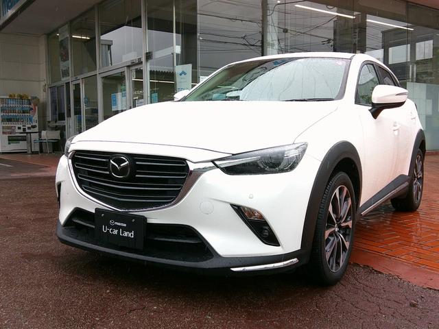 人気のパールホワイトＣＸ－３入荷しました！ ワンオーナー当店下取り車！前後２カメラドラレコ、ＬＥＤフォグランプ、！