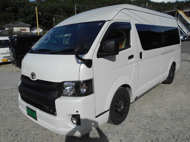 ＳロングワイドＤＸ　４ＷＤ　キャンピングカー　ＥＴＣ　電動格納ミラー　電動スライドドア　アルミホイール　パワーウィンドウ