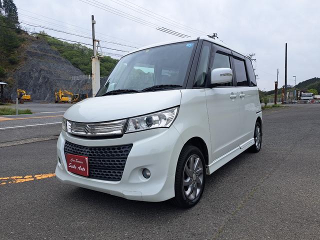 スズキ パレットＳＷ リミテッド４ＷＤ／左電動スライドドア／バックモニター付き