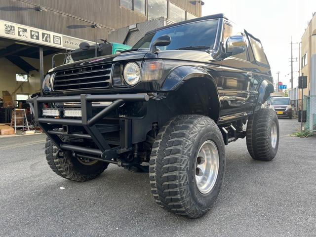 ＪトップＪＳ　１２インチアップハイリフト　純正デフロック　１０インチボディリフト　２インチコイル　３１５／７５Ｒ１６　１２Ｊアルミ　オーバーフェンダー　マフラー　ハイパーセキュリティ　レカロシート　ＬＥＤテール