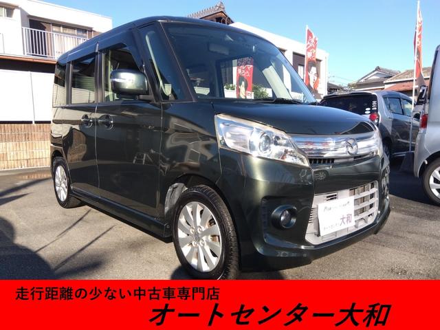 人気のフレアカスタムＸＳ／上級グレードでで充実装備／ 軽自動車　格安　京都　伏見　走行少ない　禁煙　スライドドア　スマートキー