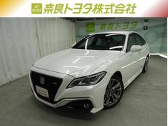 トヨタ　クラウンハイブリッド　ＲＳアドバンス　ＴＳＳ＋IntercoolerＳ＋車線逸脱警報＋先進ライト＋ブラインドスポットモニター＋パノラミックビューモニター＋フルセグメモリーナビ＋バックモニター＋ドライブレコーダー＋ＬＥＤヘッドライト＋スマートキー＋ＥＴＣ