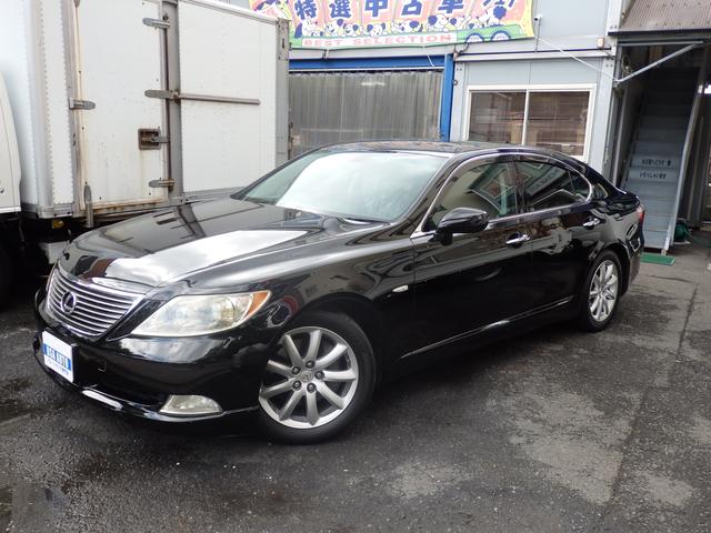 LS460 バージョンC 黒革 HDDナビ バックカメラ(1枚目)