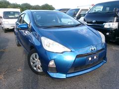 アクア G ワンオーナー エアコン パワステ パワーウインドウ エアバック ABS バックモニター スマートキー 純正ナビ 1年保証距離無制限保証 ETC 中古車画像