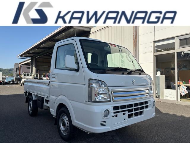 ＫＸ　３ＡＴ・パートタイム４ＷＤ・ＡＣ・ＰＳ・ＰＷ・三方開・リアゲートチェーン・リアアッパーメンバーガード・荷台作業灯・フロントフォグランプ・純正フロアゴムマット・ヘッドライトレベライザー