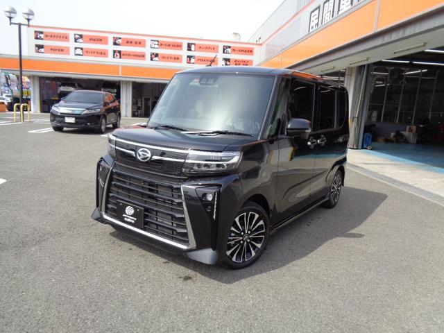 カスタムＲＳ　届出済未使用車　パノラマモニター　９インチディスプレイオーディオ　前後ドラレコ　スマートアシスト　両側パワースライドドア