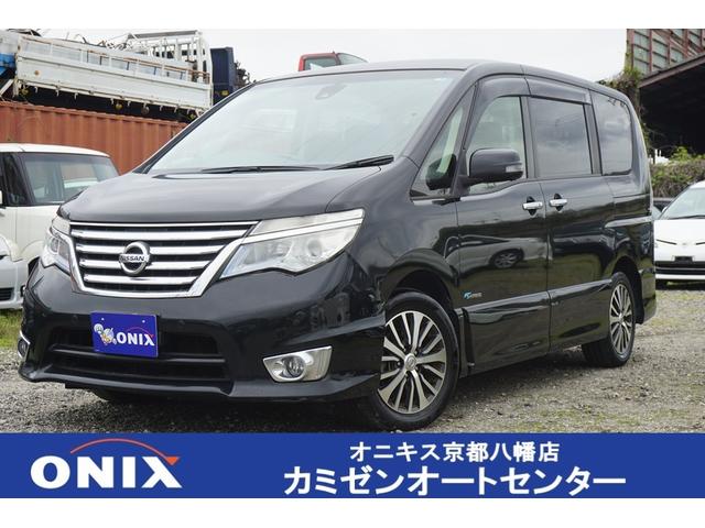 日産 セレナ ハイウェイスター　Ｖセレ＋セーフティＩＩ　ＳＨＶ　両側電動スライドドア　インテリキー　エマージェンシーブレーキ　レーンキープ　ＬＥＤヘッドライト　オートライト　ＥＴＣ　クルーズコントロール　純正アルミ