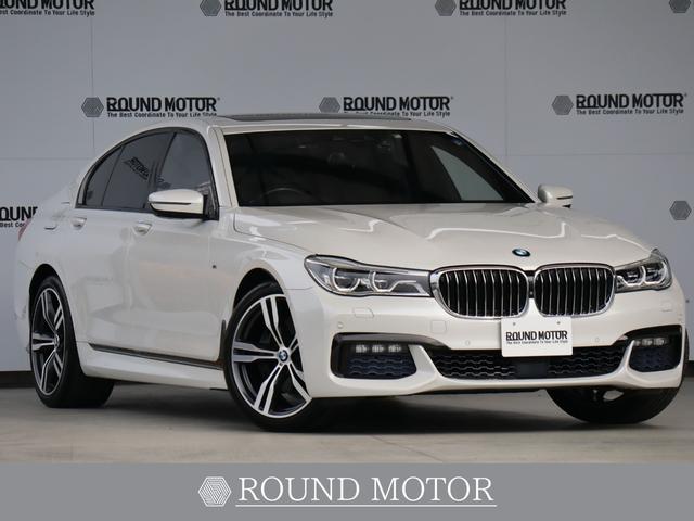 740i Mスポーツ 衝突軽減B・追クル・サンルーフ・LKA・BSA・ステアシ・Pアシ・360度カメラ・ドラレコ・レーダー・オートクロージャ・Pシート(ヒーター/クーラー)・エアサス・地ナビ・HKスピーカー(1枚目)