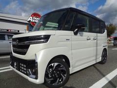 スペーシアカスタム ハイブリッドXSターボ ハイブリッドXSターボ(4名)LEDヘッド&フオグ 大画面9インチナビ スズキコネクト対応 バイザー マット ETC TVKIT 全車速追従機能付き 中古車画像