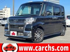 タント カスタムX トップエディションSAIII スマートアシストIII・純正SDナビ・フルセグTV・BTオーディオ・DVD再生・バックカメラ・キーフリーシステム・パワースライドドア・LEDヘッドライト&LEDフォグ・純正14インチア 中古車画像