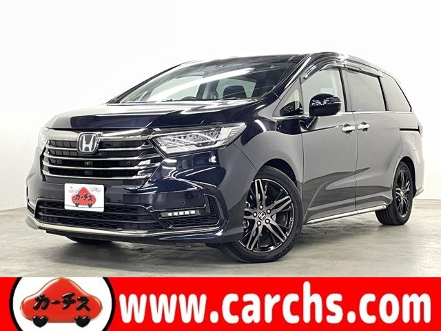 オデッセイハイブリッド(ホンダ) ｅ：ＨＥＶアブソルート・ＥＸ　ワンオーナー・禁煙車・ジェスチャーコントロール機能付パワースライドドア・１０インチナビ・フリップダウンモニター・全方位カメラ・ホンダセンシング・ブラインドスポットモニター・パワーテールゲート！ 中古車画像
