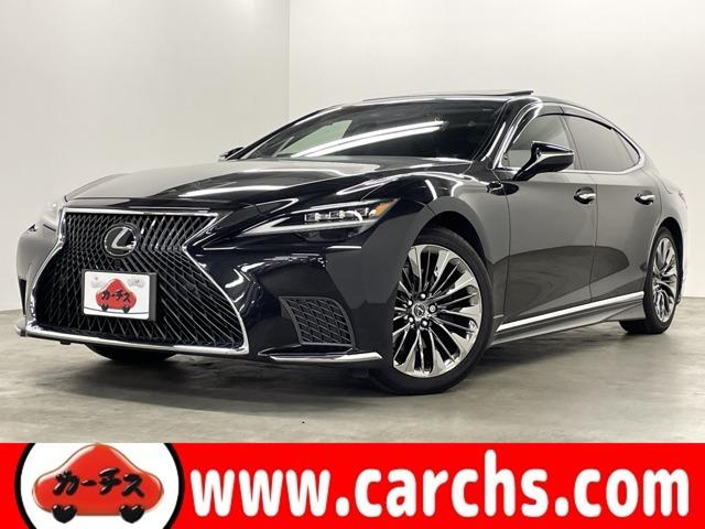 ＬＳ(レクサス) ＬＳ５００　エグゼクティブ　切子調カットグラス！フルセグ付１２．３インチディスプレイ！リアエンターテインメント！！セーフティシステムプラス！ムーンルーフ！レザーシート！Ｐシート＆Ｓヒーター＆ベンチレーター！ＯＰ２０インチＡＷ！ 中古車画像