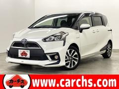 シエンタ ハイブリッドG 禁煙車 セーフティセンス PCS 両側パワースライドドア バックカメラ フルセグTV メモリーナビ DVD再生 BTオーディオ スマートエントリー&スタートシステム 純正アルミホイール ETC 中古車画像