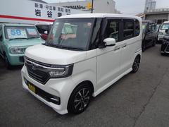 ホンダ　Ｎ−ＢＯＸカスタム　Ｇ　Ｌホンダセンシング　衝突安全ボディ　純正ナビ