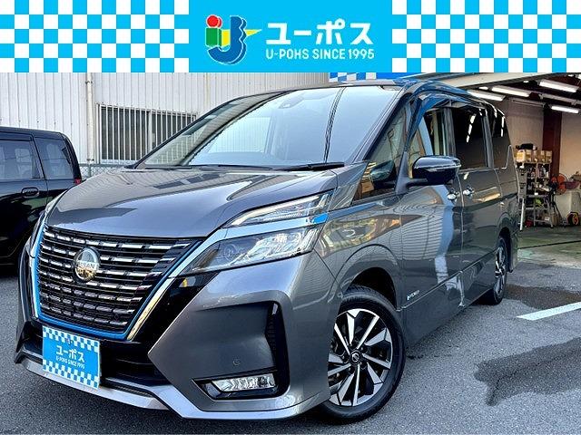 セレナ(日産) ｅ−パワー　ハイウェイスターＶ　純正ナビ・全周囲モニター・バックカメラ・プロパイロット・ＬＥＤヘッドライト・ＢＳＭ・デジタルインナーミラー・ルーフブラックツートン・両面パワースライドドア・スマートキー・ワンオーナー・フォグランプ 中古車画像
