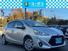 アクア S 禁煙車・F席シートヒ-タ-・LEDヘッドランプ・純正ナビ(NSZN-W64T)・Rカメラ・スマートキー・フルセグテレビ・キーレスエントリ- 中古車画像