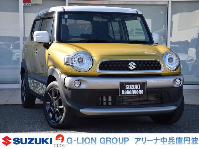 クロスビー(スズキ) ハイブリッドＭＺ　ワンオーナー　純正８インチナビ　ＣＤ＆ＤＶＤ＆ＢＴ　フルセグＴＶ　ＥＴＣ　シートヒーター　前後ドライブレコーダー　デュアルカメラブレーキサポート　パドルシフト　ステアリングヒーター 中古車画像