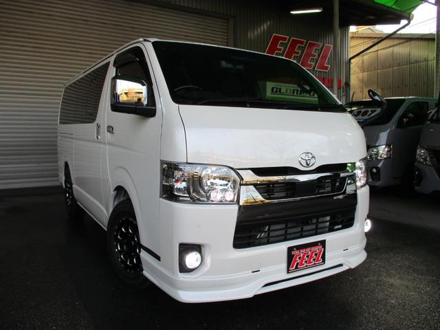 トヨタ ハイエースバンスーパーｇｌ ダークプライムｉｉ リミテッドパッケージ２０２１スタンダードモデル エントリーモデル セーフティーセンス ナビ フリップ ｅｔｃ ベッドキット パノラミックビュー デジタルミラー インテリソナーの中古車 車体価格398万円 21年式