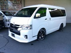 ハイエースワゴン GL デジタルインナーミラー LEDヘッドランプ パワースライドドア パノラミックビューモニター クリアランスソナー トヨタセーフティセンス 中古車画像