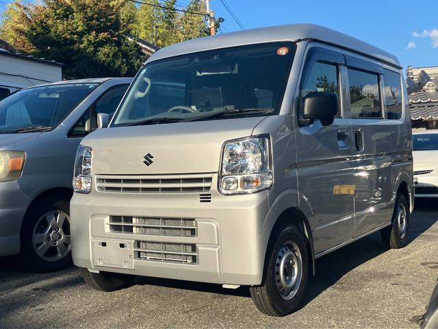 エブリイ PA 5速マニュアルミッション 両側スライドドア セーフティーサポート コーナーセンサー ナビ ワンオーナー エアコン(1枚目)