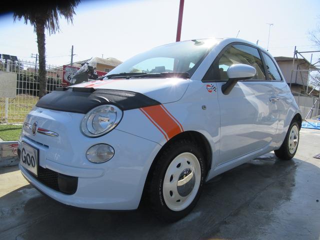 当店オリジナルのストリートカスタムデモカー！ 可愛いチャチャチャアズールのＦＩＡＴ５００チンクエチェント１．２ＰＯＰ