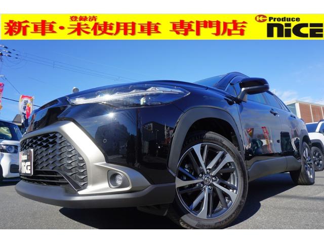 トヨタ カローラクロス ハイブリッド　Ｚ　９型ディスプレイオーディオ　パノラミックビューカメラ