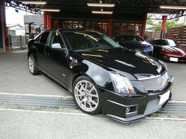 CTS-Vプレミアム 正規ディーラー車 V8 6200cc スーパーチャージャー 564馬力 純正RECARO製パワーシート 純正ナビ/地デジFセグTV/バックカメラ(1枚目)