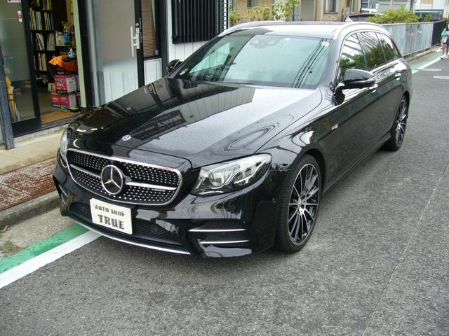 メルセデスＡＭＧ Ｅクラスステーションワゴン Ｅ４３　４マチック　ステーションワゴン　４ＷＤ　２０インチアルミホイール　ＥＴＣ　スマートキー　オートクルーズコントロール　ＬＥＤ　サンルーフ　パワーシート　パワーゲート　レザーシート　シートヒーター　フルセグナビテレビ