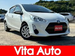 アクア G SDナビ フルセグTV リアカメラ スマートキー Bluetooth クルコン 純正15インチ鉄 ETC 中古車画像