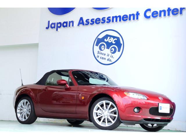 日本カーオブザイヤー受賞記念車　５００台限定車　本革シート　ＢＯＳＥサウンド　６連奏ＣＤチェンジャー　クロス製ブラックソフトトップ　受賞記念デカール　ＨＩＤヘッドライト　アドバンストキー