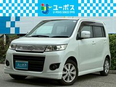 ワゴンRスティングレー T ★社外ナビ★ワンセグTV★Bluetooth★DVD★前後ドラレコ★パドルシフト★ETC★純正14インチアルミホイール★スマートキー2個★サイドエアロ★ 中古車画像