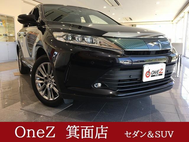 プレミアム 禁煙車 ワンオーナー プリクラッシュS レーダークルーズ クリアランスソナー 電動リアゲート オートビークルホールド パワーシート 黒ハーフレザーシート 純正SDナビ バックカメラ 純正18インチAW(1枚目)