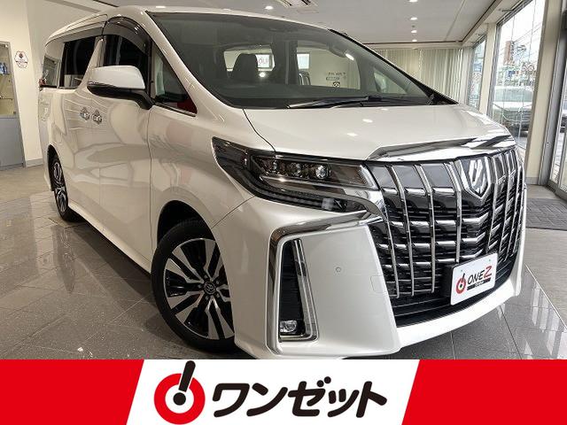 ３．５ＳＣ　禁煙車　パノラミックビューモニター　ＪＢＬサウンド　フリップダウンモニター　両側パワースライドドア　黒合皮シート　クリアランスソナー　レーダークルーズ　シートヒーター＆エアコン　ブレーキホールド